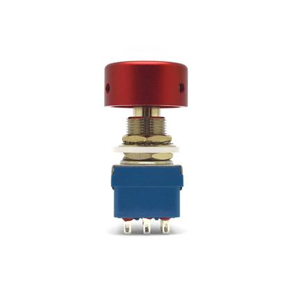 Imagem de Tampa em alumínio para FootSwitch Alloy Candy Topper Cor Vinho