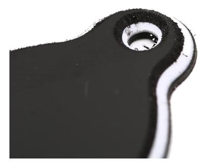 Imagem de Tampa escudo p/ tensor de guitarra les paul gibson black 1663