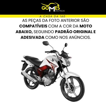 Imagem de Tampa Lateral Cg Titan 150 Modelo 2014 / 2014 Par Completa Lado Filtro / Bateria