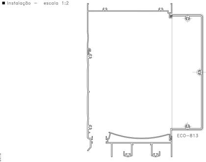 Imagem de Tampa Lateral Para Janela de Aluminio Integrada NYL383 TML13 - Kit 2 Peças