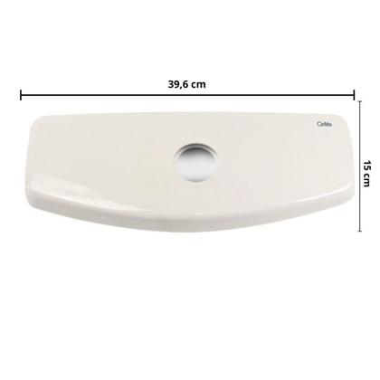 Imagem de Tampa Para Caixa Acoplada Smart Branco Matte Celite