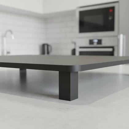 Imagem de Tampa Para Cooktop Brastemp 5 Bocas Gourmand BDK90DR 86 X 51 cm Preto Laca