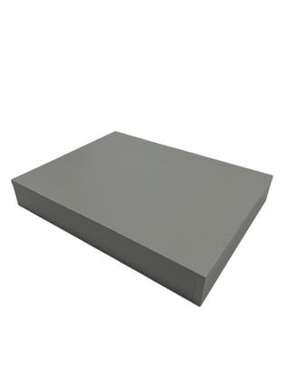 Imagem de Tampa para Cooktop de 1 ou 2 Bocas em MDF com 4 lados fechados e dimensões de até 32cm x 51cm cor Cinza