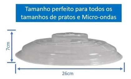 Imagem de Tampa para microondas 26cm inplast