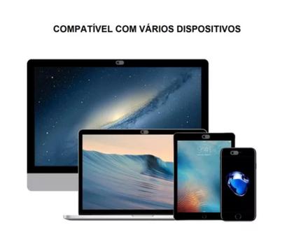 Imagem de Tampa Pelicula Privacidade Webcam Notebook 3 Unidades Cor Preto