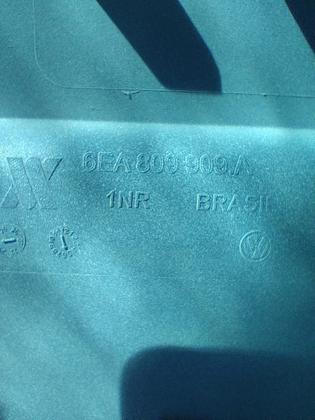 Imagem de Tampa Portinhola Tanque Combustível Volkswagen Polo 2023 2024 2025 Branco Cristal Original