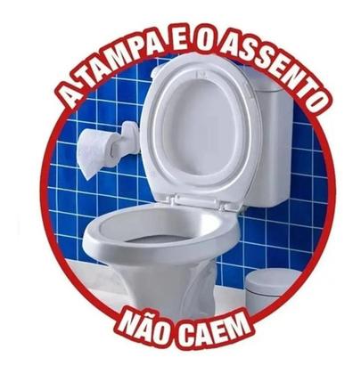 Imagem de Tampa Pra Vaso Sanitário Almofadado Deca Icasa Logasa Celite