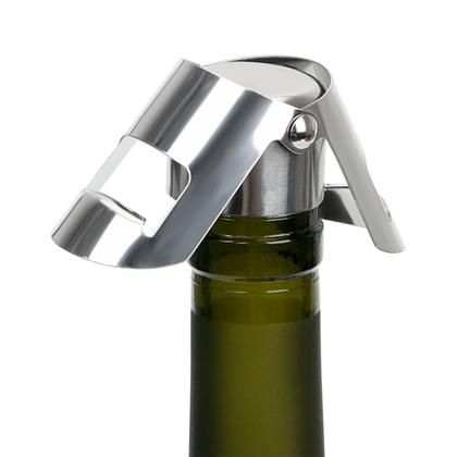 Imagem de Tampa Pressao Vacuo Rolha Inox Para Garrafa Champagne Vinho