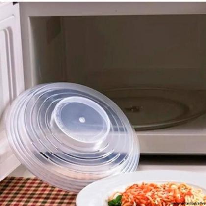 Imagem de Tampa Protetora Alimentos Microondas Prato Cozinha Comida