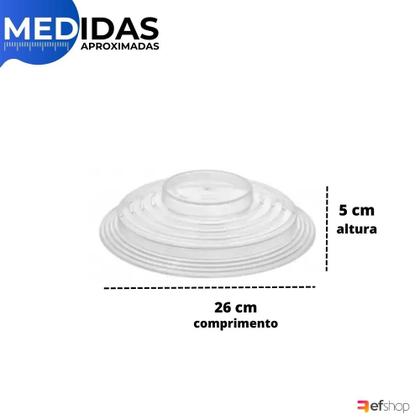 Imagem de Tampa Protetora Alimentos Microondas Prato Cozinha Comida