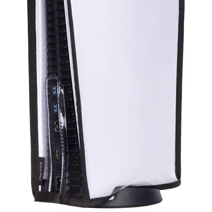 Imagem de Tampa protetora contra poeira PlayVital transparente à prova d'água para console PS5