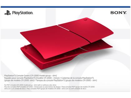 Tampa PS5 Vermelho Sony PlayStation 4 Peças Imagem de Tampa PS5 Vermelho Sony PlayStation 4 Peças