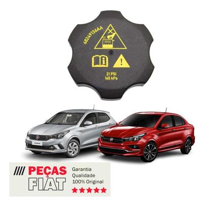 Imagem de Tampa Reservatorio Agua Original Fiat Argo E Cronos Novo 53330779