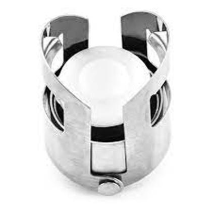 Imagem de Tampa Rolha Em Inox P/ Garrafa Vinho Espumante E Champanhe