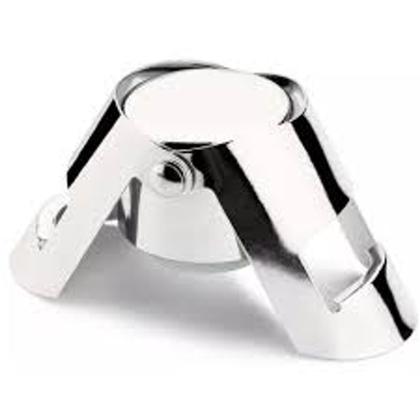 Imagem de Tampa Rolha Em Inox P/ Garrafa Vinho Espumante E Champanhe