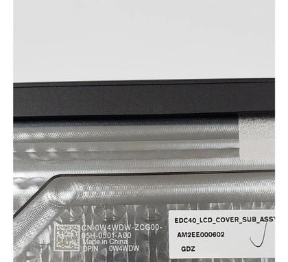 Imagem de Tampa Superior Dell Latitude 7400 Nova (Sem Tela)  DP/N 0W4WDW Cover Prata  ByteCycle Eletrônicos