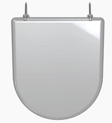 Imagem de Tampa Vaso Calypso Incepa Cinza Claro Almofadado Durin