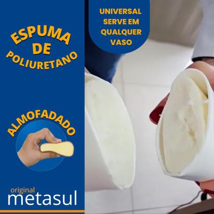 Imagem de Tampa Vaso Sanitario Almofadado Universal Assento Sanitário Oval