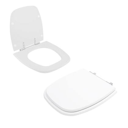 Imagem de Tampa Vaso Sanitário Poliester Acrilico Like Branco para bacia Celite