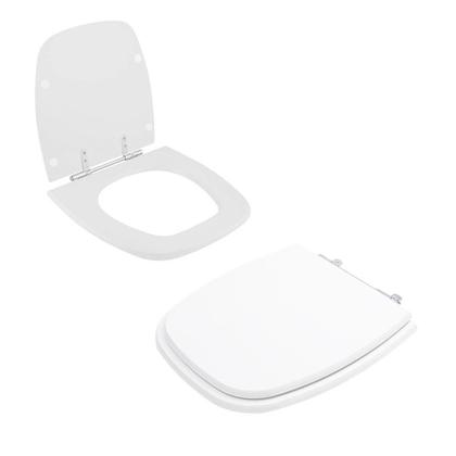 Imagem de Tampa Vaso Sanitário Poliester Acrilico Savary Branco para bacia Eternit