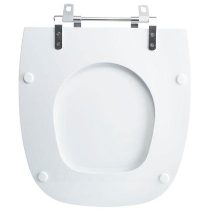 Imagem de Tampa Vaso Sanitário Poliester Acrilico Savary Branco para bacia Eternit