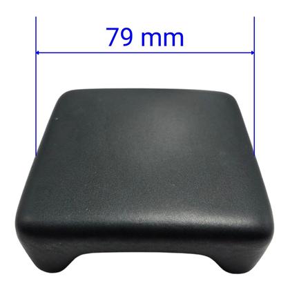 Imagem de Tampão quadrado valvula escoamento 80mm ebano fosco 5910095