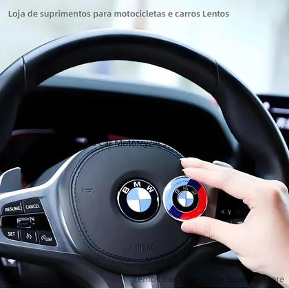 Imagem de Tampas De Roda Com Logotipo De Edição Limitada BMW 50o Aniversário 7 Peças Dianteiras E Traseiras