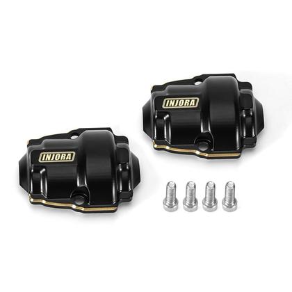 Imagem de Tampas Diferenciais INJORA de Latão 7g para Carros RC Crawler 1/18
