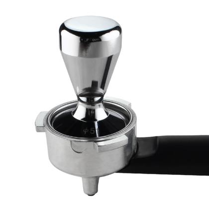 Imagem de Tamper Compactador De Café Expresso Em Inox 57 Mm