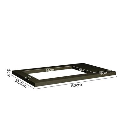 Imagem de Tampo 80cm Cooktop 4 Bocas Cozinha Milão