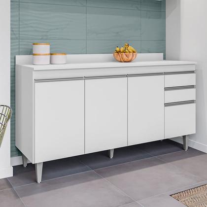 Imagem de Tampo de Balcão para Cozinha 150 cm Ouro Branco