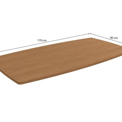 Imagem de Tampo de Madeira para Mesa de Jantar até 6 Lugares 170x90cm
