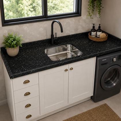 Imagem de Tampo de Pia com Cuba Inox Rorato 120x55cm