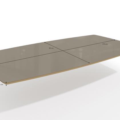Imagem de Tampo de Vidro/MDF para Mesa de Jantar até 6 Lugares 170x90cm