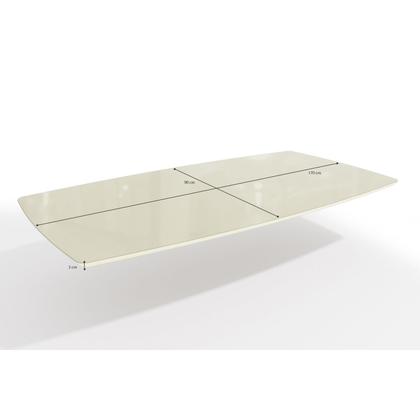 Imagem de Tampo de Vidro/MDF para Mesa de Jantar até 6 Lugares 170x90cm