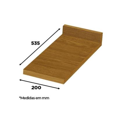 Imagem de Tampo p/ Balcão Cozinha Essência 20cm Nature - Henn