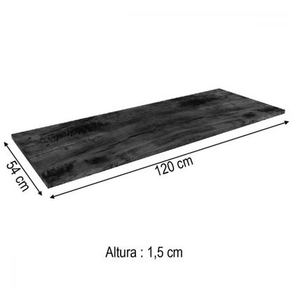Imagem de Tampo para Balcão 120 Cm Branco Tp120 - Irm Móveis