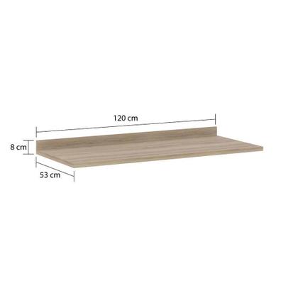 Imagem de Tampo para Balcão 120 cm mdp Mel Luciane Móveis