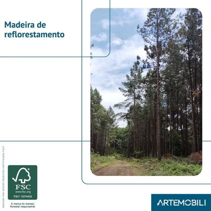 Imagem de Tampo Para Balcão 120cm Madeira Maciça Ikigai