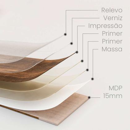 Tampo para Balcão Campanele Cinza 120 cm - Politorno Imagem de Tampo para Balcão Campanele Cinza 120 cm
