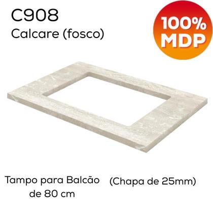 Imagem de Tampo Para Balcao Cooktop 80 Cm C908 Americana Calcare Henn Calcare