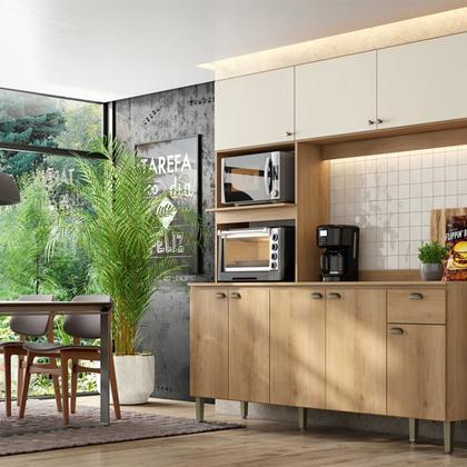 Imagem de Tampo para Balcão de Cozinha 53 x 120cm Moderna Yescasa Cappuccino