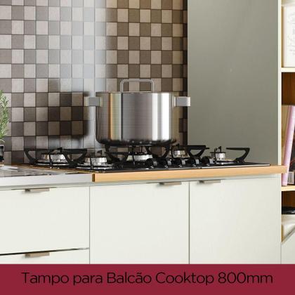 Imagem de Tampo Para Cooktop 80 Cm Henn Nature