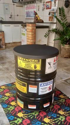 Imagem de Tampo para Mesa Tambor Bistro Bar Em Plastico -B