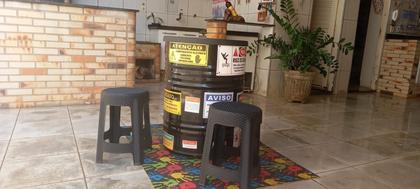 Imagem de Tampo para Mesa Tambor Bistro Bar Em Plastico -D