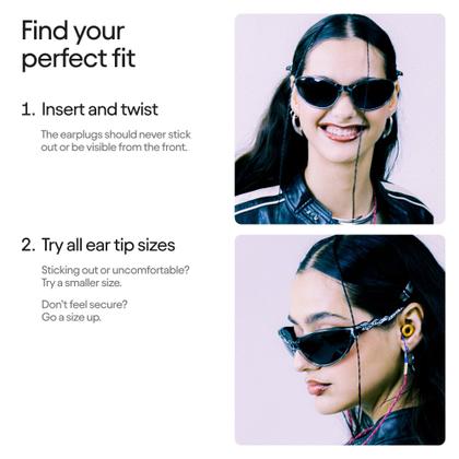 Imagem de Tampões de ouvido Loop Quiet 2, ultra-confortáveis, reutilizáveis, com ruído de 24 dB (SNR)