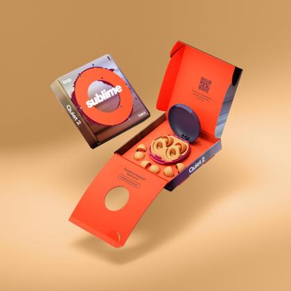 Imagem de Tampões de ouvido Loop Quiet 2, ultra-confortáveis, reutilizáveis, com ruído de 24 dB (SNR)