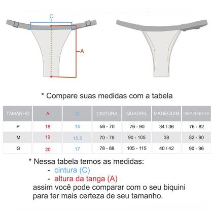 Imagem de Tanga Fany Animal Print Rosê - Edição Limitada