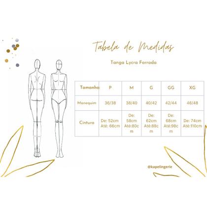 Imagem de Tangão Calça Tanga Lycra Rosset Rossete Duloren Dulore Forrada