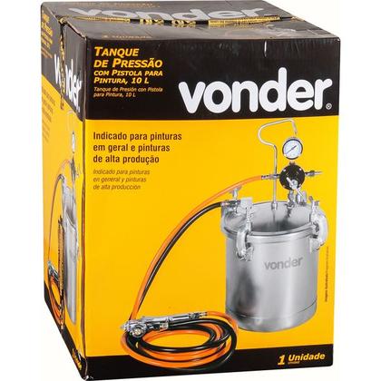 Imagem de Tanque 10L com Pistola para Pintura - Vonder